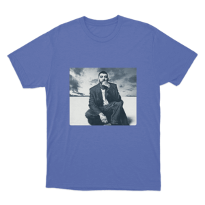 Desert Portrait T Shirt Blue