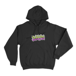 Graffiti Zayn Hoodie Black