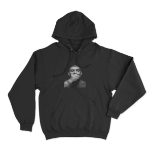 Silent Mood Hoodie Black