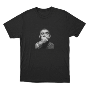 Silent Mood T Shirt Black