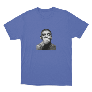Silent Mood T Shirt Blue