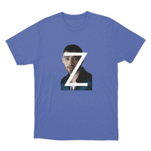 Z Monogram T Shirt Blue